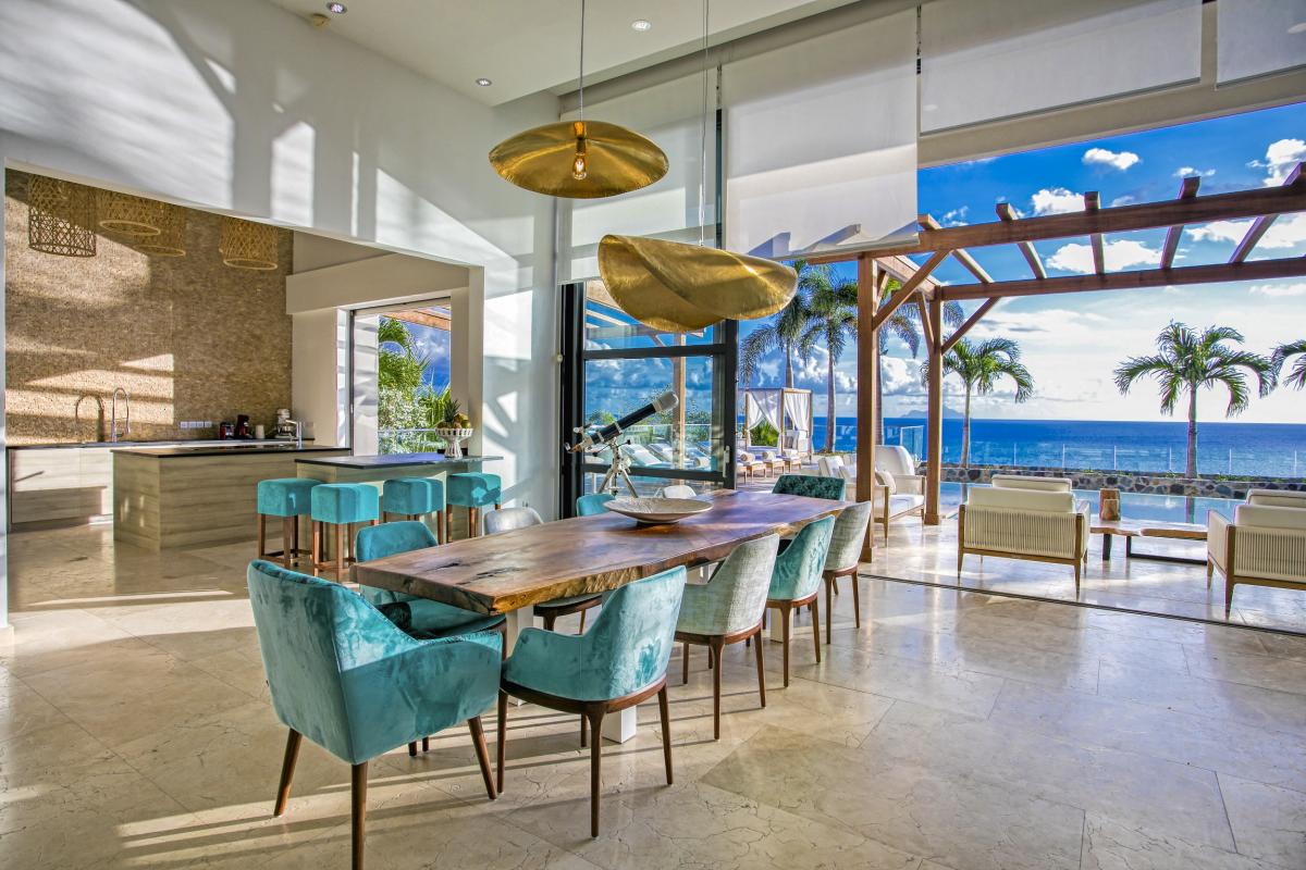 Location villa Saint Martin Indigo Bay - Villa 4 chambres 8 personnes - vue mer - Piscine - Villa de luxe (21)